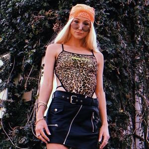 I.AM.GIA. Leopard body suit